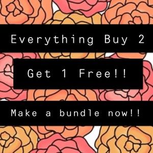 Buy 2- Get 1 Free!!
